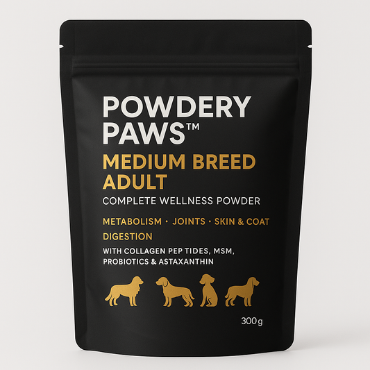 Medium Breed Adult Complete Wellness Powder  (For medium breeds 12–25 kg, ages 1–7 years)