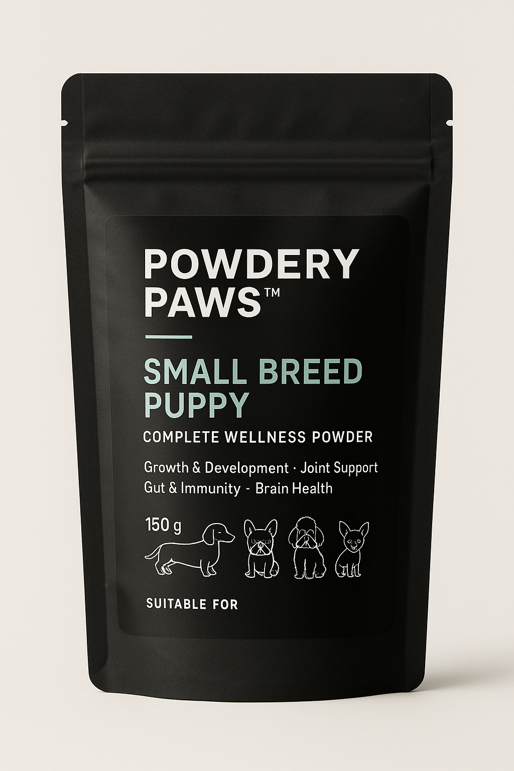 Small Breed Puppy Complete Wellness Powder  (For dogs under 12 kg, ages 0–12 months)