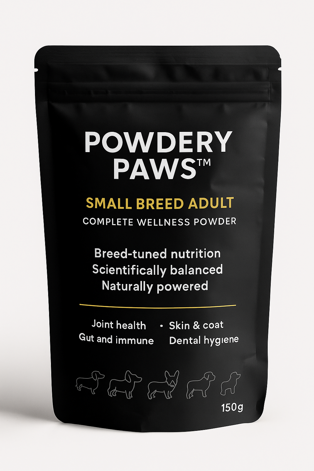 Small Breed Adult Complete Wellness Powder (For dogs under 12 kg, ages 1–7 years)