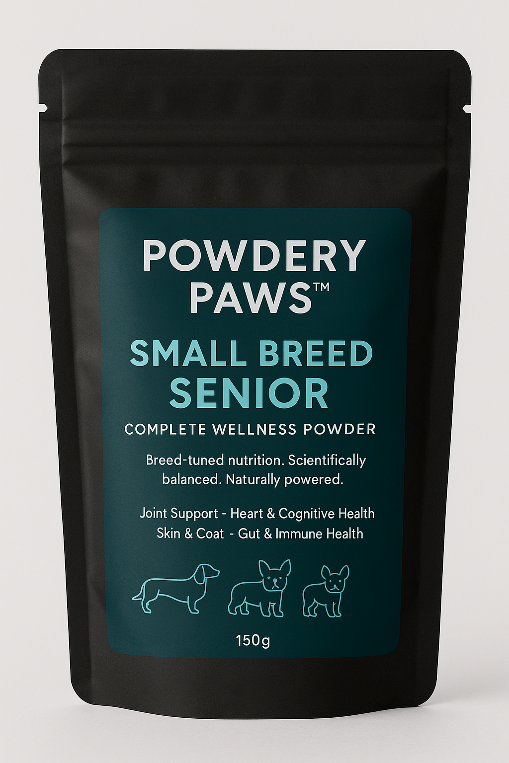 Small Breed Senior Complete Wellness Powder  (For dogs under 12 kg, ages 7+ years)