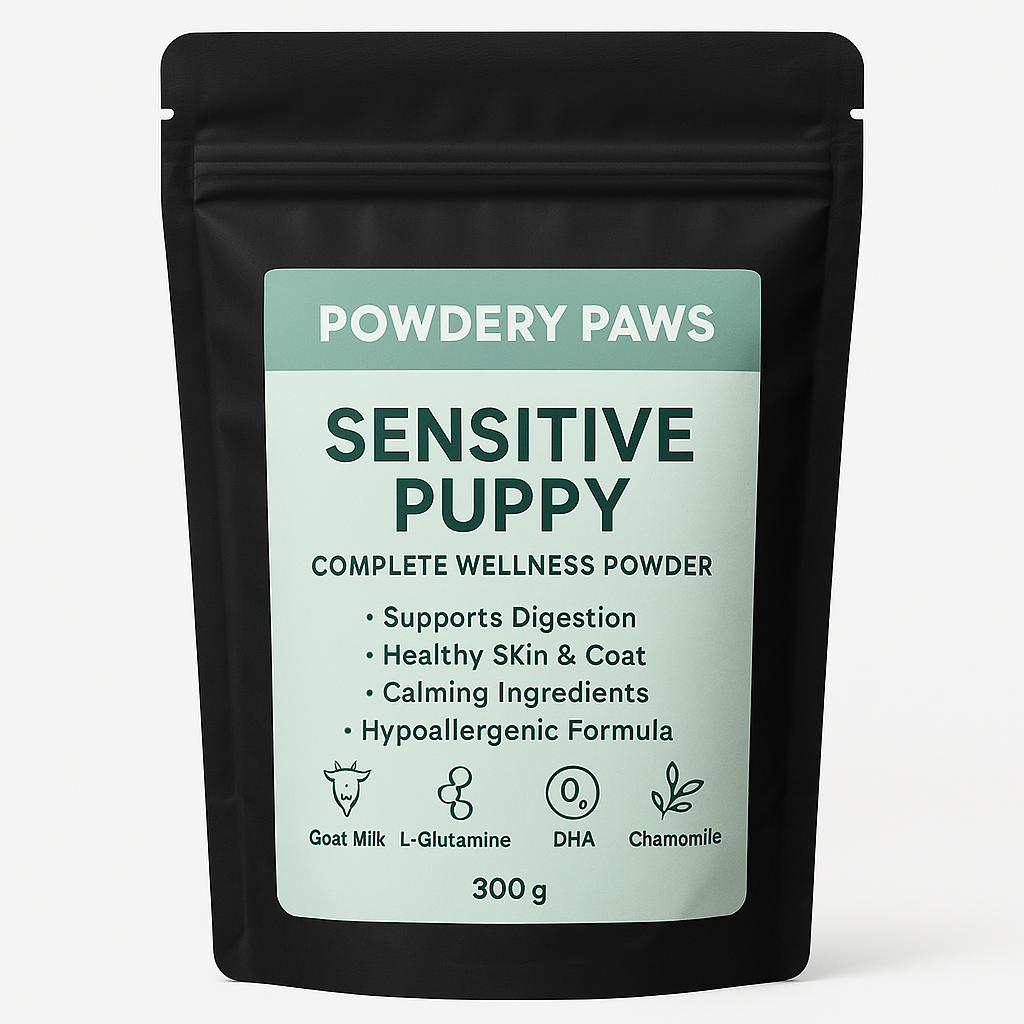 Sensitive Puppy Complete Wellness Powder  (For puppies of all breeds with allergies, digestive sensitivity, or poor tolerance to common ingredients)